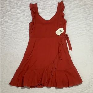 Altar’d State Mini Dress with Ruffles Size M